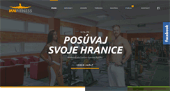 Desktop Screenshot of mmfitness.sk